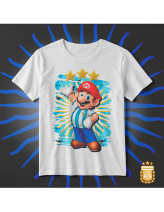 PLANTILLAS REMERAS INFANTILES ARGENTINA PACK 3