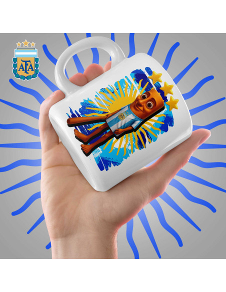 PLANTILLAS TAZAS INFANTILES ARGENTINA PACK 1