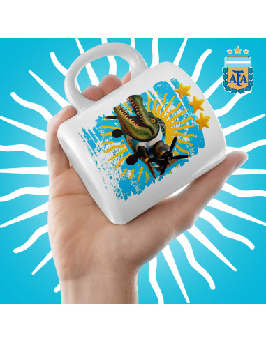 PLANTILLAS TAZAS INFANTILES ARGENTINA PACK 2