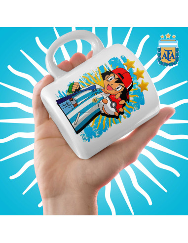 PLANTILLAS TAZAS INFANTILES ARGENTINA PACK 2