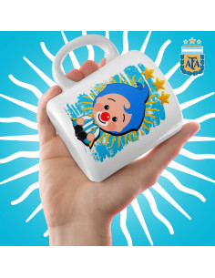 PLANTILLAS TAZAS INFANTILES ARGENTINA PACK 2