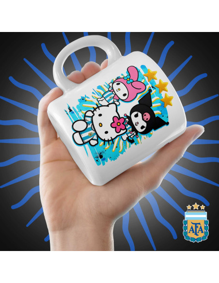 PLANTILLAS TAZAS INFANTILES ARGENTINA PACK 3