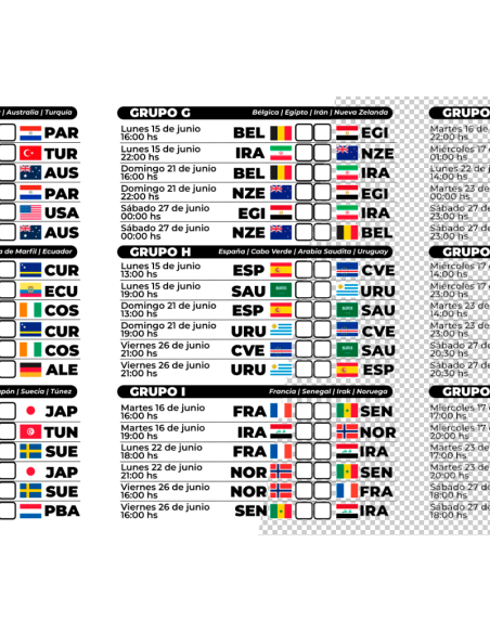 PLANTILLAS FIXTURE MUNDIAL 2026 PACK PNG FONDO TRANSPARENTE