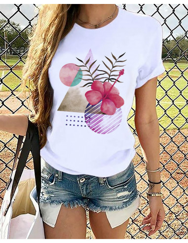 REMERAS CACTUS FLORES REMERAS CACTUS FLORES