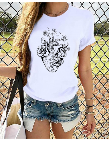 REMERAS CACTUS FLORES REMERAS CACTUS FLORES