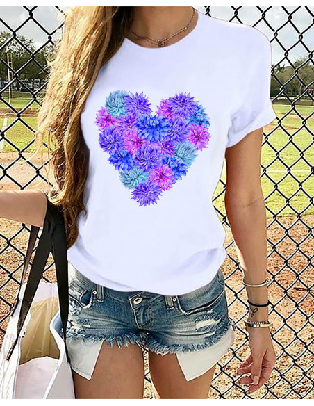 REMERAS CACTUS FLORES