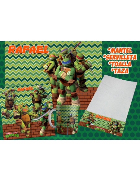 Pack Jardin - Tortugas Ninja