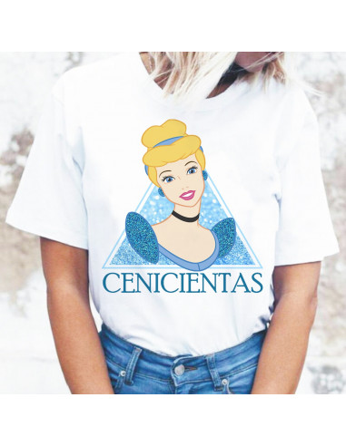 REMERA DIBUJOS GLITTER