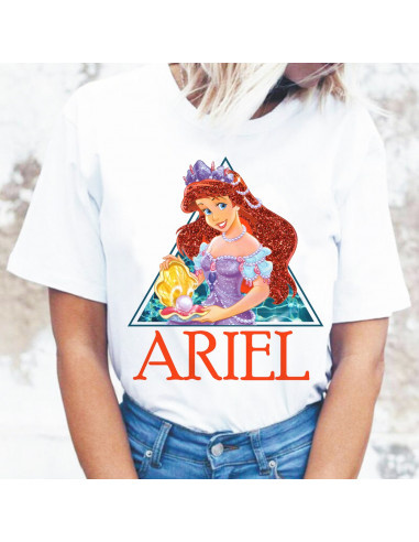 REMERA DIBUJOS GLITTER