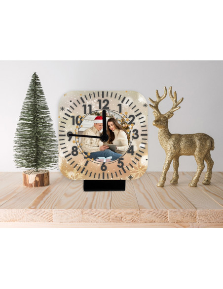RELOJ FOTO NAVIDAD