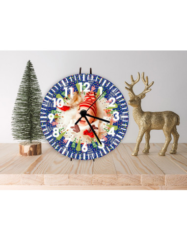 RELOJ FOTO NAVIDAD
