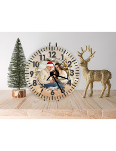 RELOJ FOTO NAVIDAD