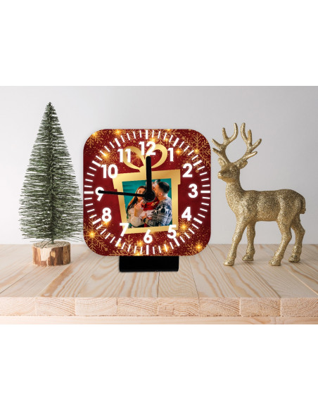RELOJ FOTO NAVIDAD
