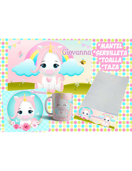 Pack Jardin - Unicornio