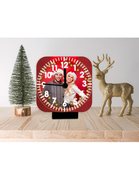 RELOJ FOTO NAVIDAD