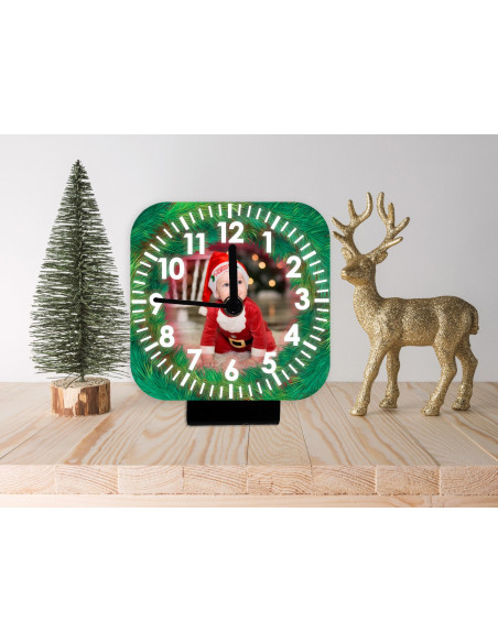 RELOJ FOTO NAVIDAD