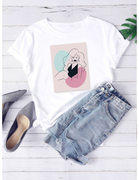 REMERA SILUETAS