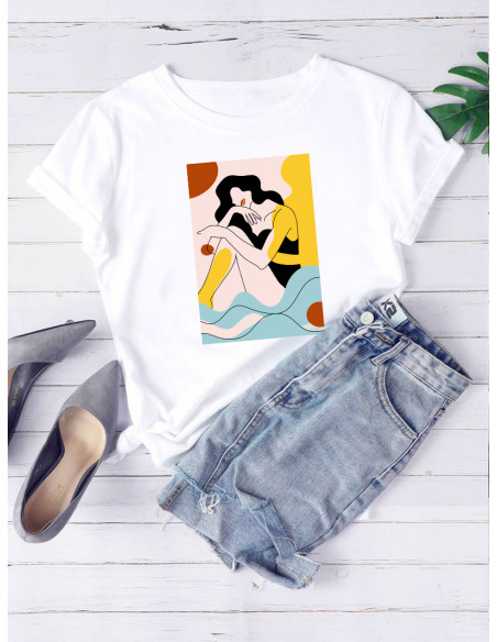 REMERA SILUETAS