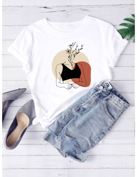 REMERA SILUETAS