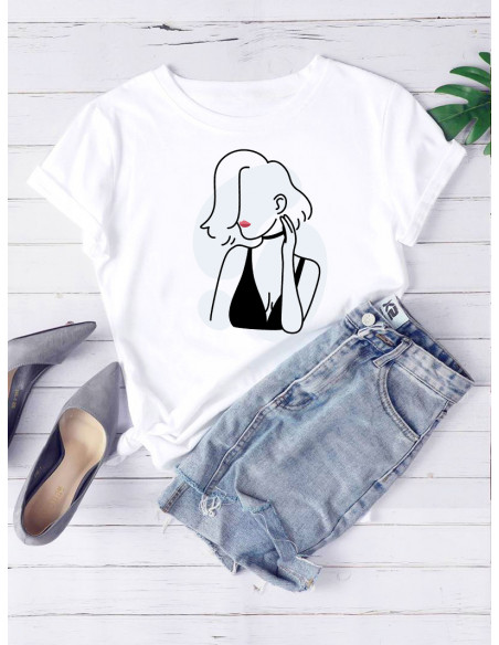 REMERA SILUETAS
