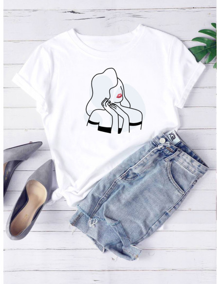 REMERA SILUETAS