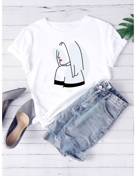 REMERA SILUETAS