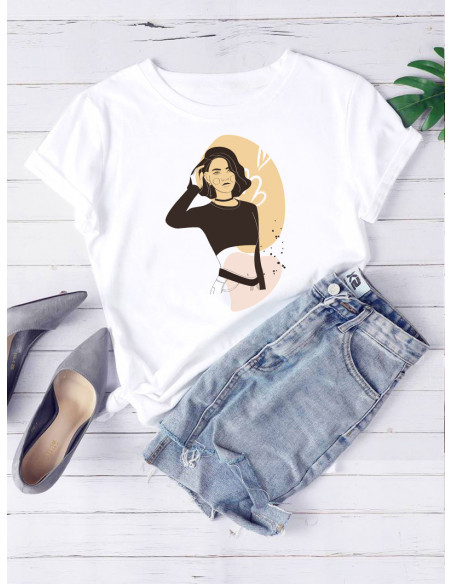 REMERA SILUETAS