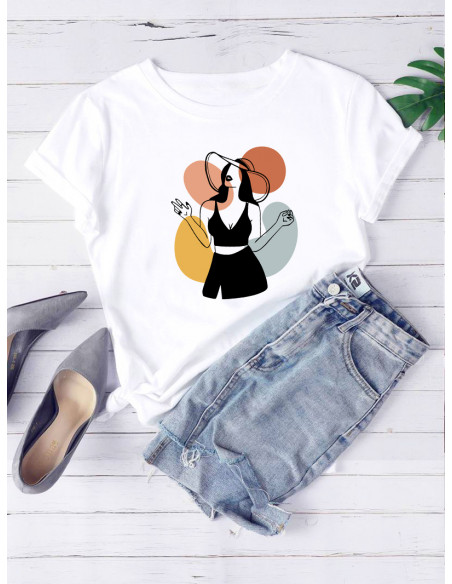 REMERA SILUETAS