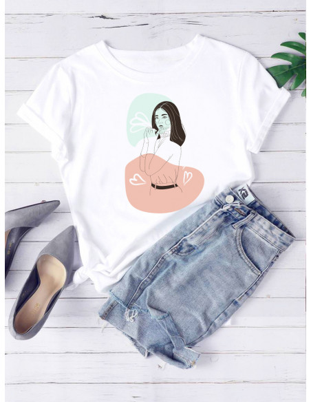 REMERA SILUETAS
