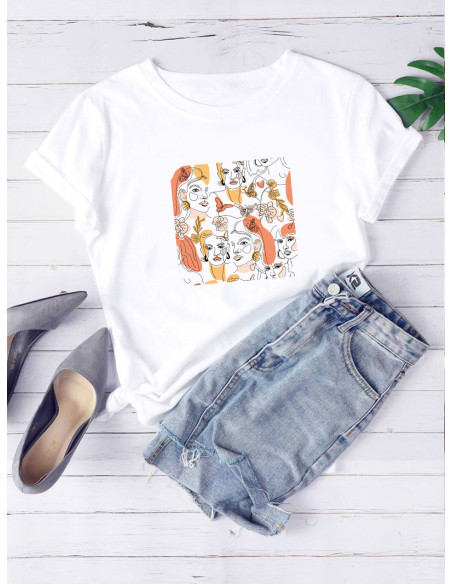 REMERA SILUETAS