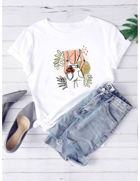 REMERA SILUETAS