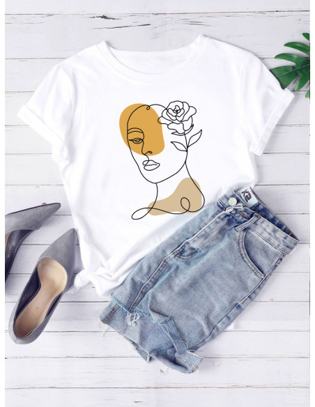 REMERA SILUETAS