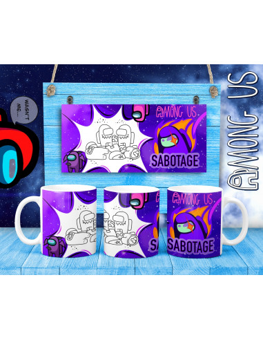 PACK AMONG US PARA PINTAR