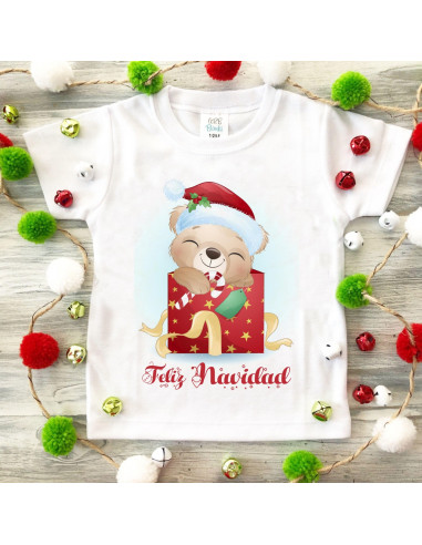 REMERAS NAVIDAD INFANTILES