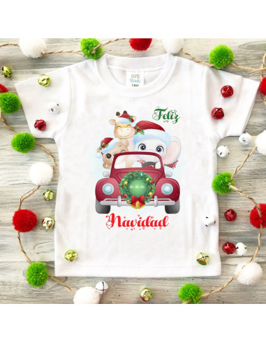 REMERAS NAVIDAD INFANTILES