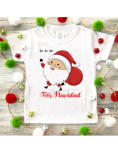 REMERAS NAVIDAD INFANTILES