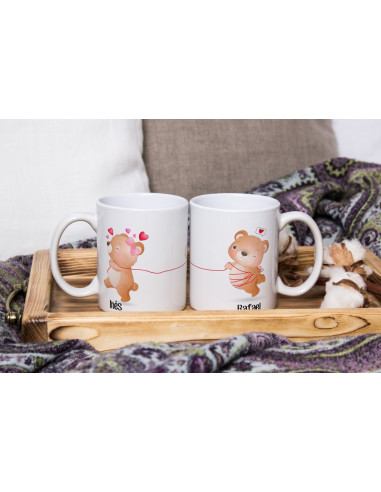 TAZAS PAREJA