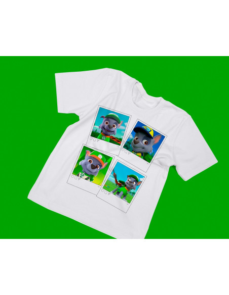 REMERAS INFANTILES ESTILO POLAROID