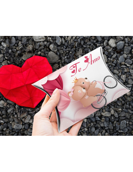 CAJA ALMOHADA SAN VALENTIN AMOR