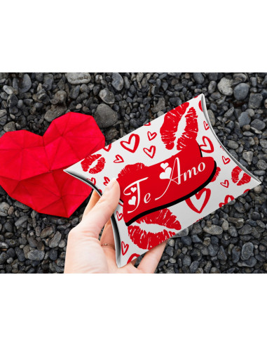 CAJA ALMOHADA SAN VALENTIN AMOR CAJA ALMOHADA SAN VALENTIN AMOR