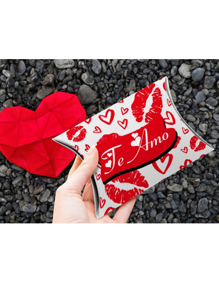 CAJA ALMOHADA SAN VALENTIN AMOR