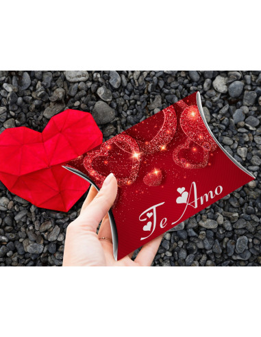 CAJA ALMOHADA SAN VALENTIN AMOR CAJA ALMOHADA SAN VALENTIN AMOR