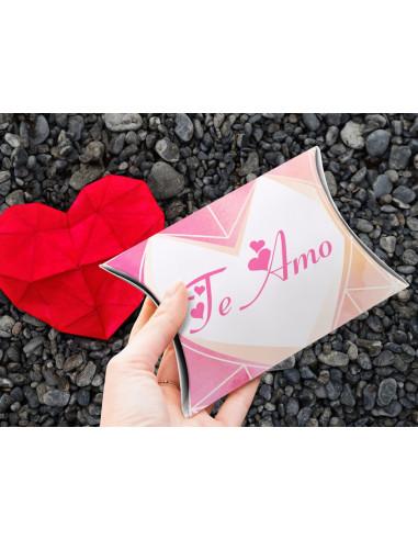 CAJA ALMOHADA SAN VALENTIN AMOR CAJA ALMOHADA SAN VALENTIN AMOR