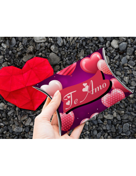 CAJA ALMOHADA SAN VALENTIN AMOR