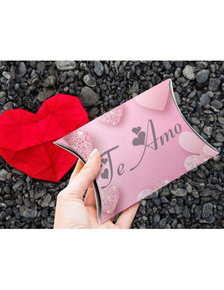 CAJA ALMOHADA SAN VALENTIN AMOR