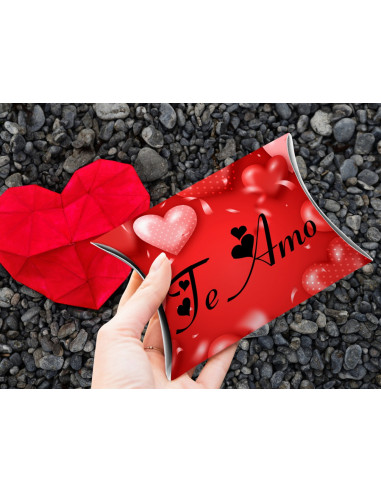 CAJA ALMOHADA SAN VALENTIN AMOR CAJA ALMOHADA SAN VALENTIN AMOR