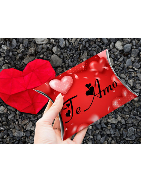 CAJA ALMOHADA SAN VALENTIN AMOR