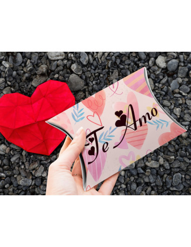 CAJA ALMOHADA SAN VALENTIN AMOR CAJA ALMOHADA SAN VALENTIN AMOR