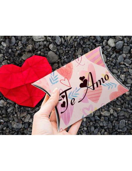 CAJA ALMOHADA SAN VALENTIN AMOR