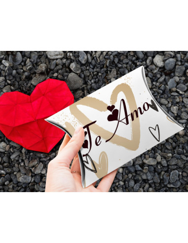 CAJA ALMOHADA SAN VALENTIN AMOR CAJA ALMOHADA SAN VALENTIN AMOR